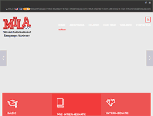 Tablet Screenshot of milausa.com